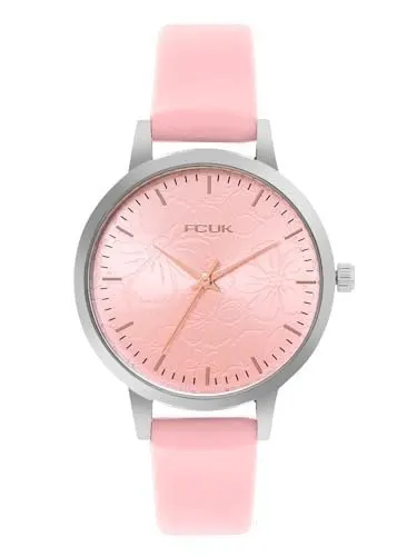 French Connection FCUK Analog Pink Dial Quartz Watch for Women - FK00036E at ₹984