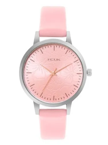 French Connection FCUK Analog Pink Dial Quartz Watch for Women - FK00036E at ₹984
