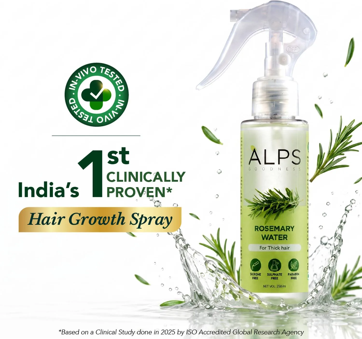 Alps Rosemary Water for Hair Growth at ₹301