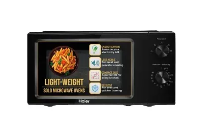 Haier 19 L Inverter Technology 5 Power Levels Solo Microwave Oven at ₹5,026