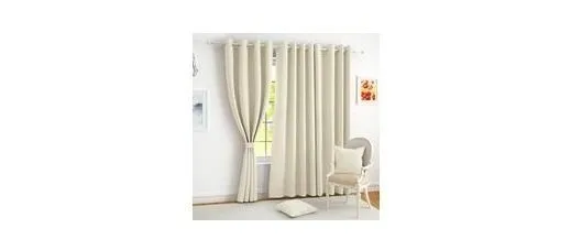 Story 100% True Blackout Door Curtains 7 Feet Long Set of 2 Beige at ₹999