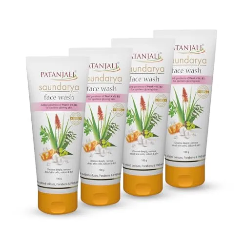 Patanjali Saundarya Face Wash, for Clean and Fresh Skin with at ₹249