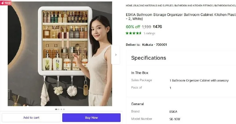 Wall Shelf at ₹476