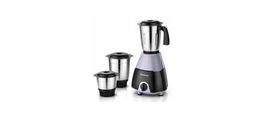 Wonderchef Vista Plus Mixer Grinder for Kitchen, 500W, 3 Multi-purpose Jars at ₹1,499