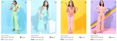 Upto 84% Off - Tokyo Talkies Women Track Suits