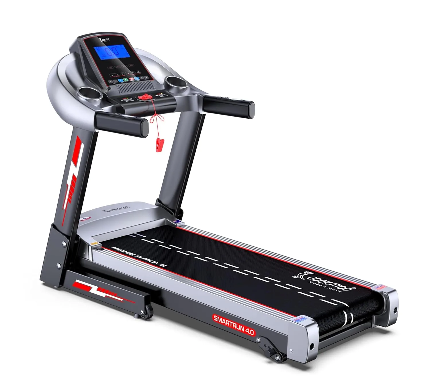 Cockatoo SmartRun 4.0 4HP Peak DC Motorized Treadmill at ₹11,691