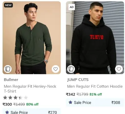 Topwear Min 80% OFF