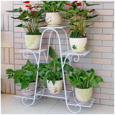 Kundi 6 Tier Plant Stands for Indoors and Outdoors, Flower Pot Holder Shelf at ₹1,044