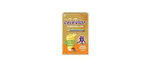 Celevida Diabetes Nutrition I Clinically proven I Helps in 24-Hr Sugar Control I Kesar Elaichi Flavor 400g at ₹611