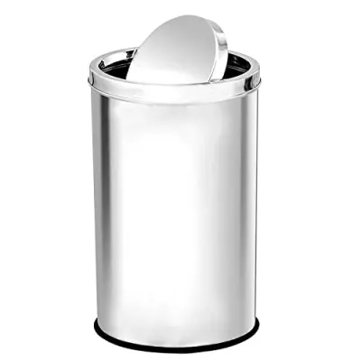 Swing Bin – 8 x 12 I Heavy-Duty Perforated Steel Waste Bin I Ideal for Home, Office & Industrial Use I Easy to Clean & Maintain I Practical  at ₹557