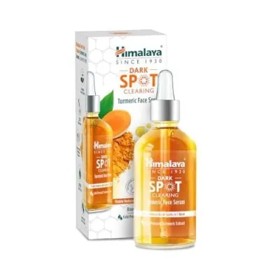 Himalaya Dark Spot Clearing Turmeric Face Serum, 15 mL | with 10% Glycolic Acid, 2% Niacinamide & Organically sourced Turmeric | Visibly Red at ₹149