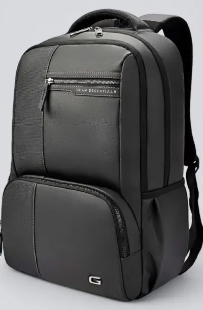 Gear Vintage 4 19"/29L anti theft faux leather Bag at ₹1,159
