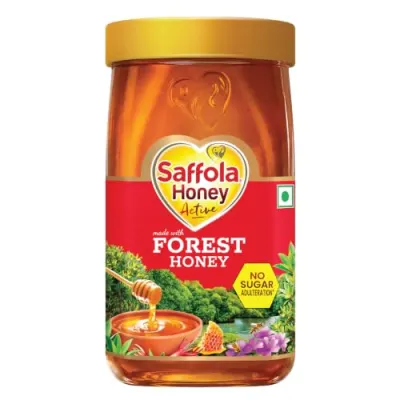 Saffola Honey Active, 1kg, Made with Forest Honey, Pure Hone at ₹201