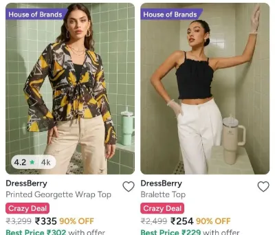 Dressberry Clothing Upto 90% Off