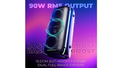 Looot Zebronics Portable Bluetooth Speaker, 90W at ₹5,400