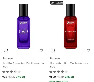 Perfumes from ₹92