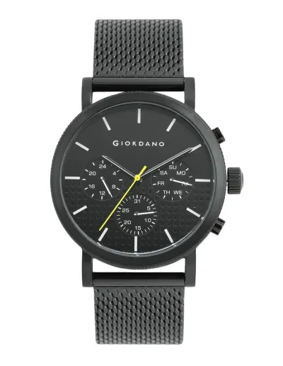 GiordanoAnalog Black Dial Men's Watch at ₹3,799