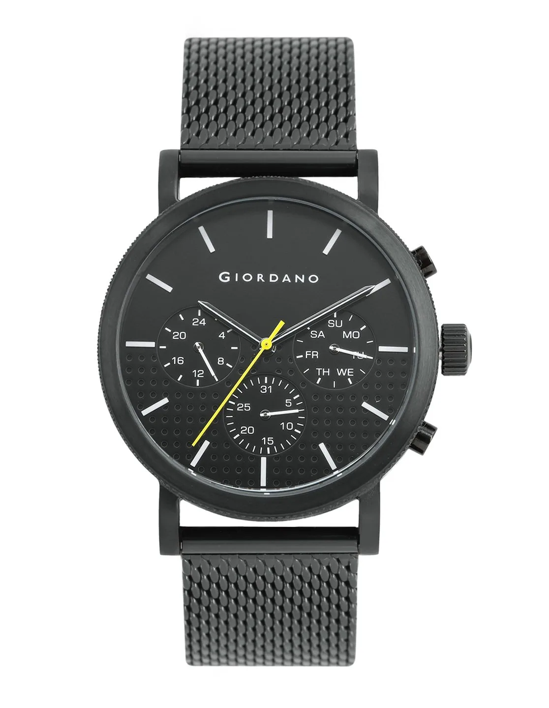 GiordanoAnalog Black Dial Men's Watch at ₹3,799