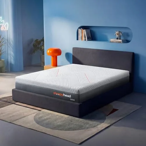 Sleepyhead Laxe Designed by Duroflex - Pincore Latex Mattress with BodyIQ Orthopedic Memory Foam |Medium Firm |10 Years Warranty |3 Zone Sup at ₹5,566