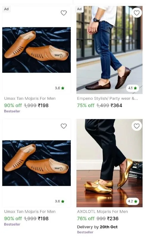 Ethnic shoes for men