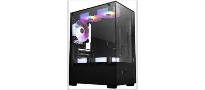 ZEBRONICS ICEBERG Premium Gaming Chassis with support for mATX at ₹2,149