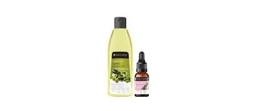 Soulflower Rosemary Essential Oil Oilve Carrier Oil Combo| Hair Growth at ₹599