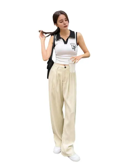 KOTTY Women's Regular Fit Mid Rise Trouser at ₹194