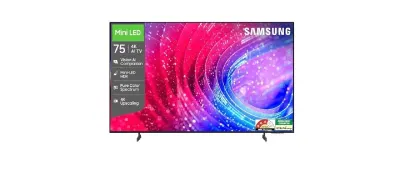 Samsung 75" (189cm) Mini LED 4K Vision AI 2026 Smart TV at ₹86,916