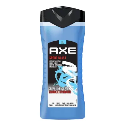 Axe Sports Blast 3 In 1 Body, Face & Hair Wash 400ml at ₹133