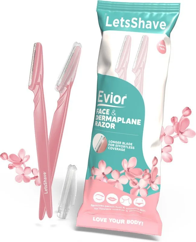 LetsShave Evior Reusable Face Razor, Women at ₹99