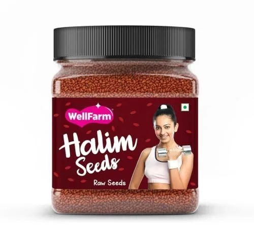 WellFarm Halim Seeds for Eating 250g | Garden Cress Aliv Seeds | Hygienically Packed | Raw and Natural | Halim Seed Used in Cooking, Baking, at ₹97