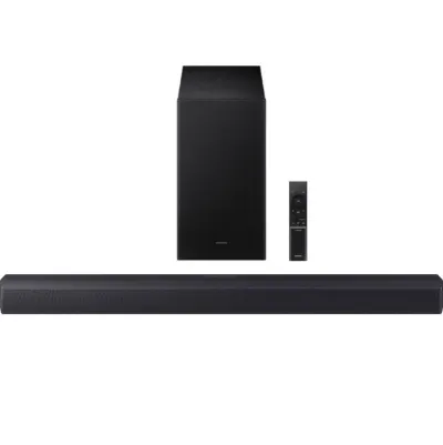 Samsung 300 W Dolby Audio Wireless 2.1ch Soundbar 300 W Bluetooth Soundbar at ₹7,876