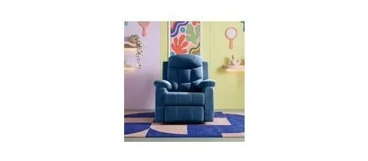 Sleepyhead Single Seater Velvet Fabric Manual Recliner at ₹10,803