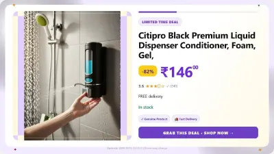 Premium Liquid Dispenser at ₹146