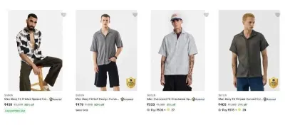 Loot : Min. 55% Off On Snitch Men's Clothing