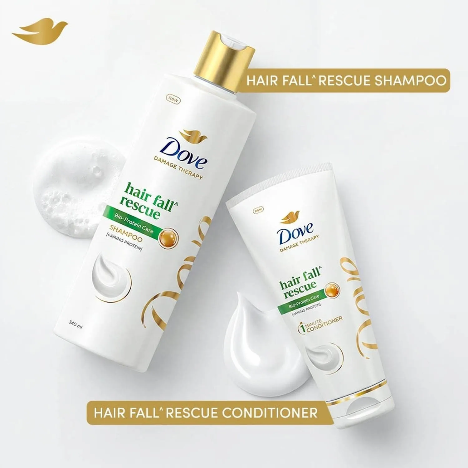 Dove Hair Fall Rescue Shampoo + Conditioner at ₹336