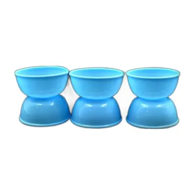 Atevon Small Plastic Bowl Set of 6, Microwave-Safe & Unbreakable at ₹97