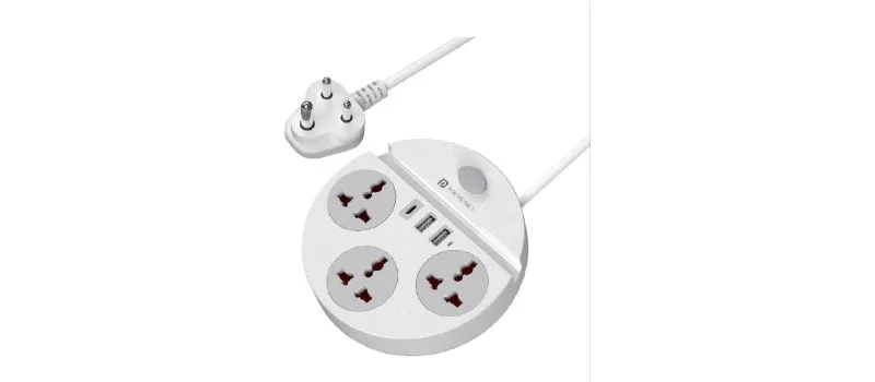 Portronics Power Plate 5 Pro 6 in-1 at ₹594