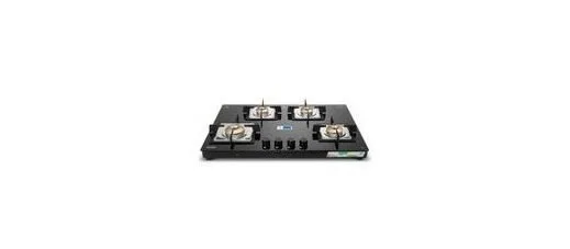 Glen 4 Burner Ultra Slim Premium Gas Stove | Auto Ignition | 8 MM Toughened Glass at ₹8,500