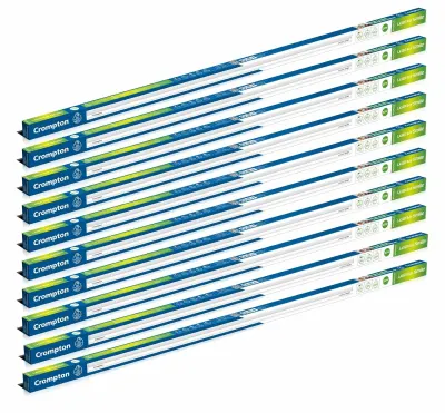 Laser Ray Smile 20W LED Batten (Pack of 10) at ₹1,147