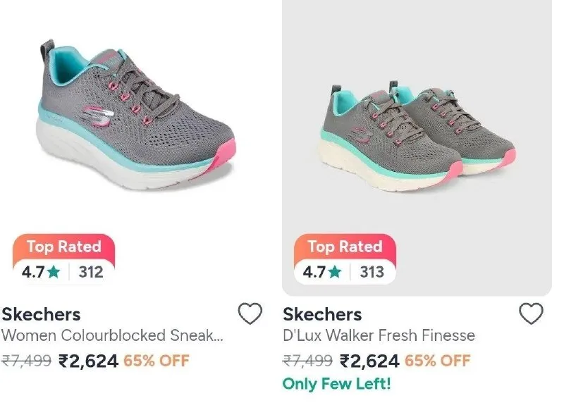 Upto 65% Off On Skechers Shoes
