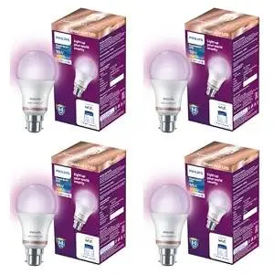 Philips WI-Fi LED Bulb,pack of 4 at ₹1,799