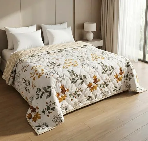 BSB HOME Ultrasonic Quilted AC Comforter 220 GSM|Premium Mic at ₹599