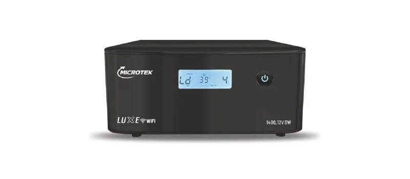 Microtek Luxe WiFi Inverter 1400 12V Pure Sine at ₹6,999