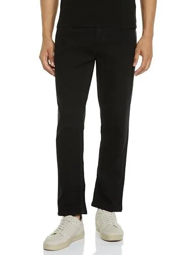 INKD Men's Classic Regular Fit Jeans with 5 Pocket Styling | Mid- Rise | Soft & Stretchable | Men's Bottomwear (Available in Plus Sizes) at ₹229
