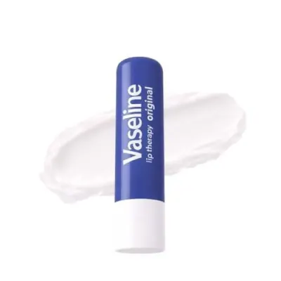 Vaseline Lip Care | Original Lip Balm Stick | Up to 48Hr Moisturization | with Petroleum Jelly & Vitamin E | Made in South Korea | 4.8g at ₹114
