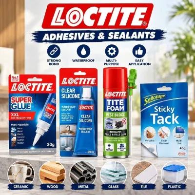 Upto 50% OFF on Loctite Adhesives & Sealants