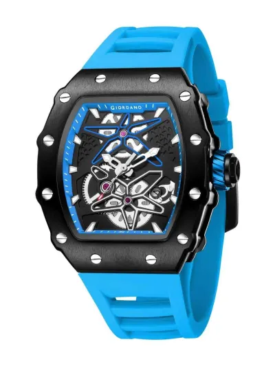 GIORDANO Men Skeleton Dial & Straps Analogue Watch at ₹2,499