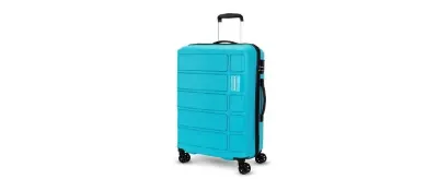 Kamiliant by American Tourister Large Harrier Edge 8W 78 Cms Check-in (PP) Hard Sided 8 Wheels Spinner Luggage/Suitcase/Trolley Bag (Coral B – 86% off at ₹1,899