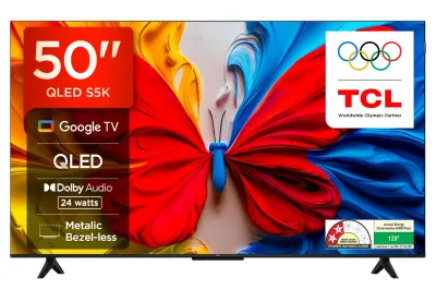 TCL (50 inches) FHD Smart QLED Google TV at ₹27,990